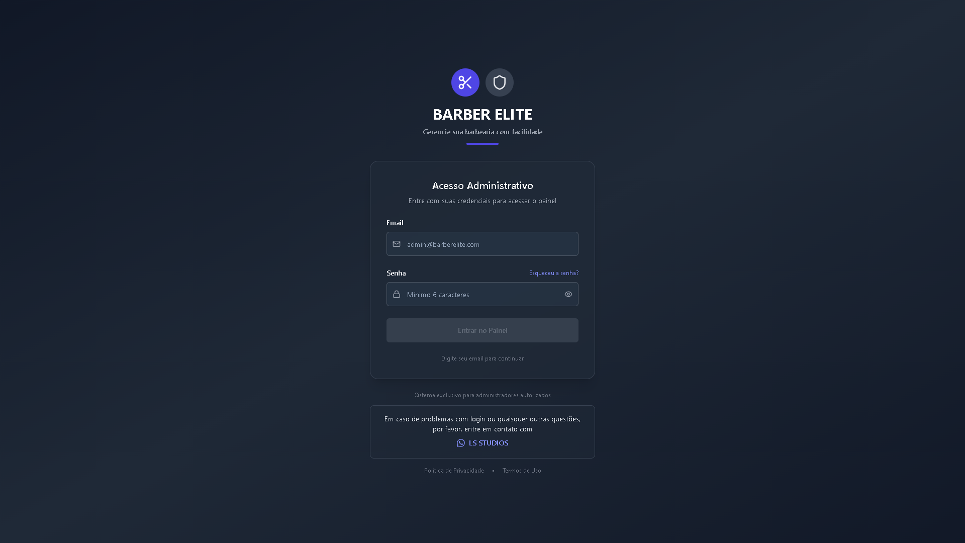 Dashboard Interface